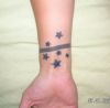 stars tats on wrist